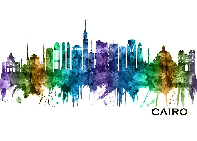Cairo Egypt Skyline