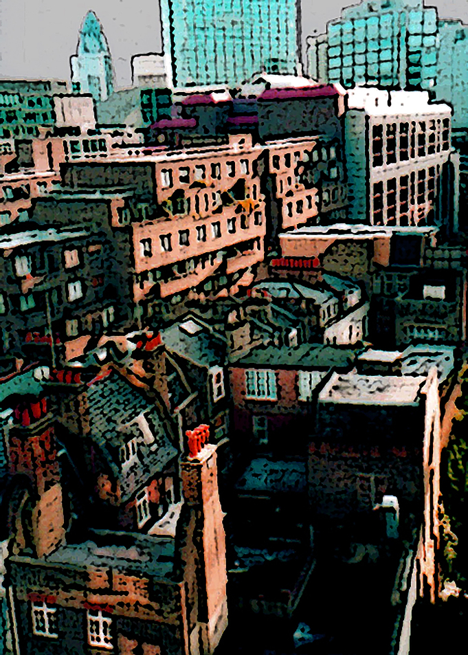 Comic view of London