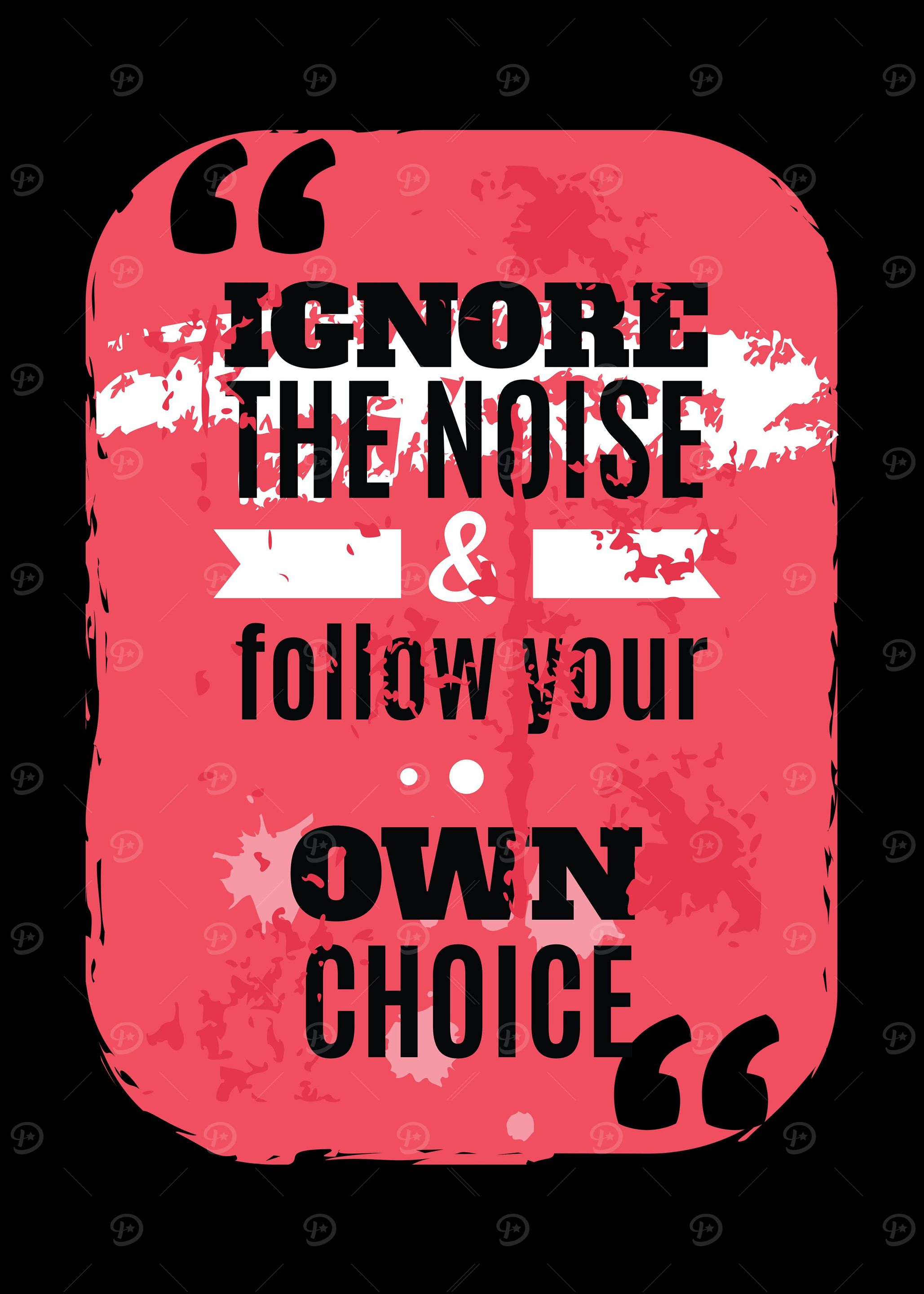 Follow your Own Choice