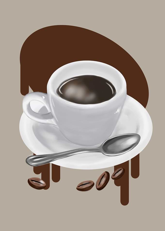 A Hot Coffee