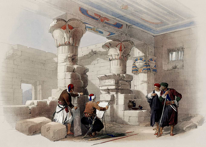 Deir el Medina 1849