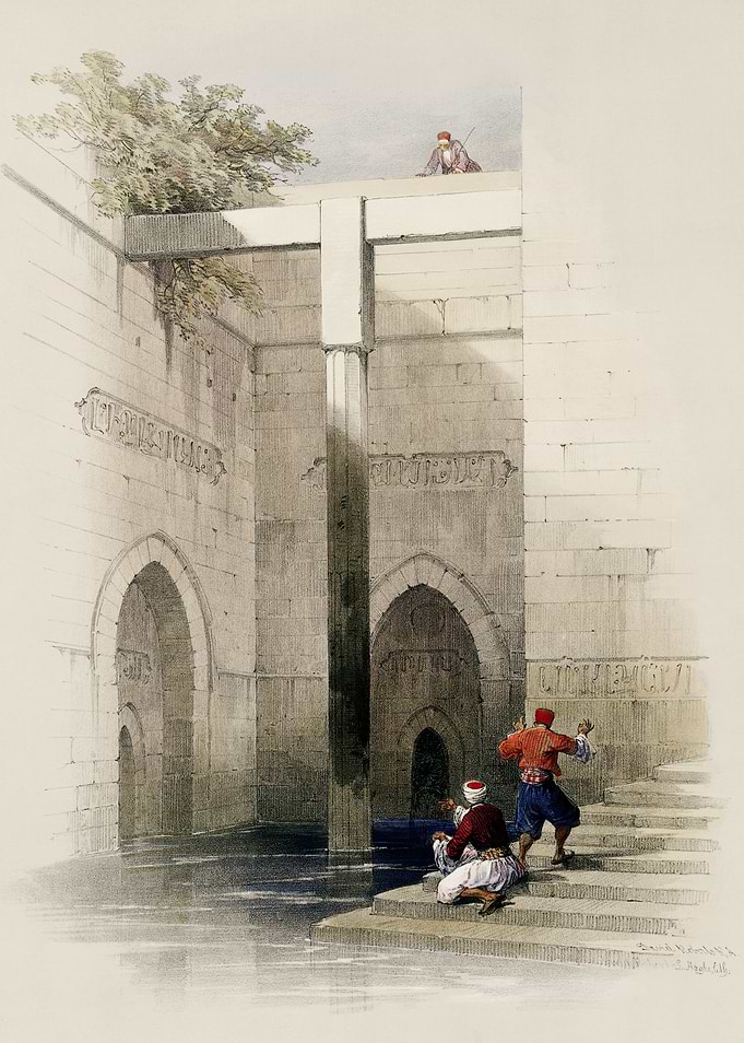 Nileometer on Rhoda 1849