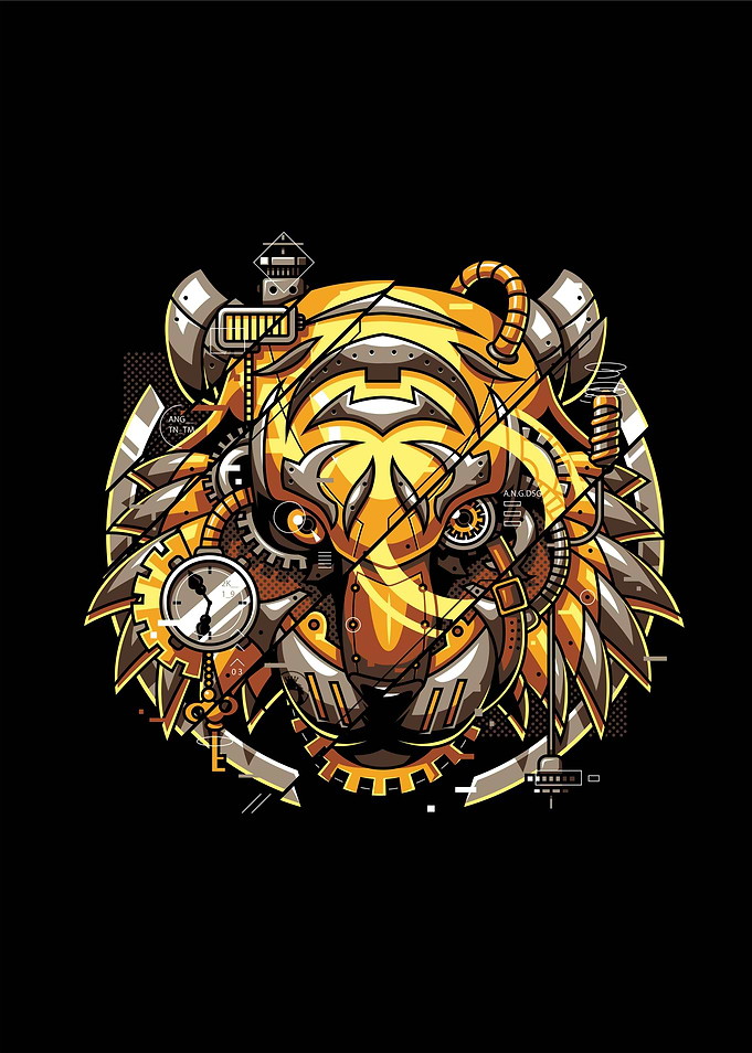 Digitalized Tiger