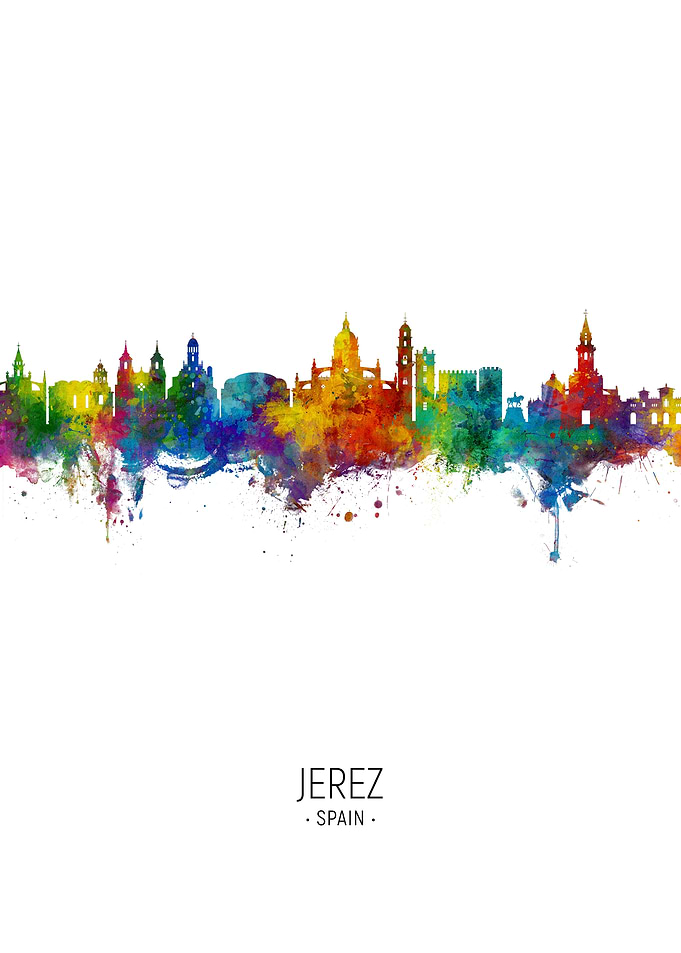 Jerez Spain Skyline