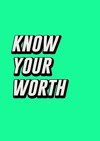 Know your worth