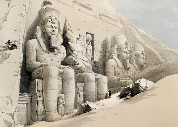 Temple of Aboosimble 1849