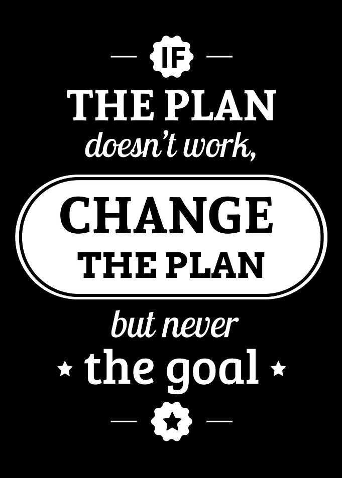Change The Plan