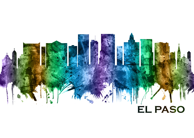 El Paso Texas Skyline