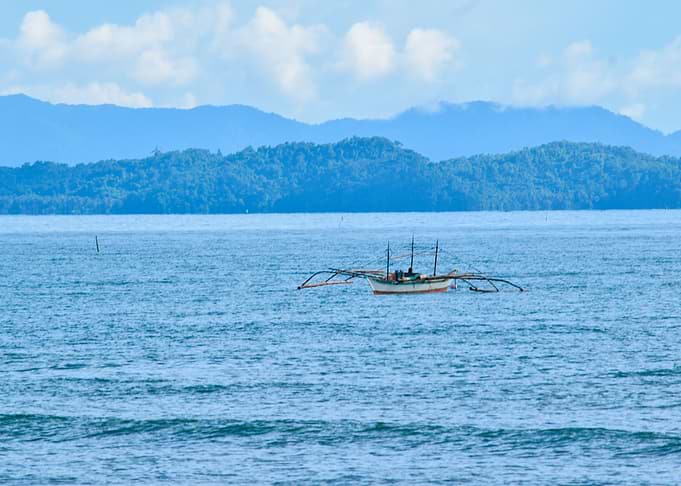 Port Barton in Palawan
