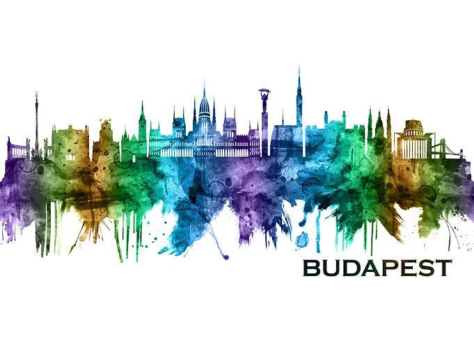 Budapest Hungary Skyline