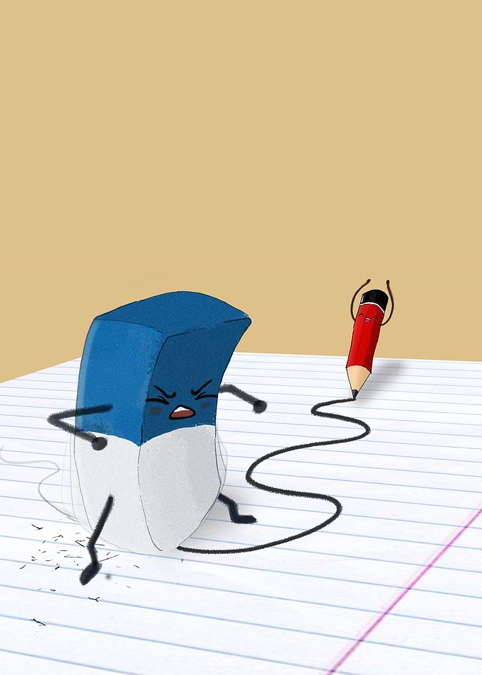 The eraser