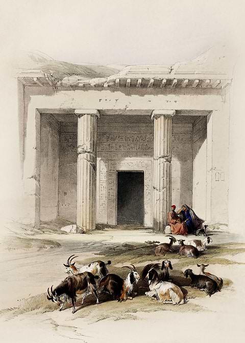Caves of Beni Hasan 1849