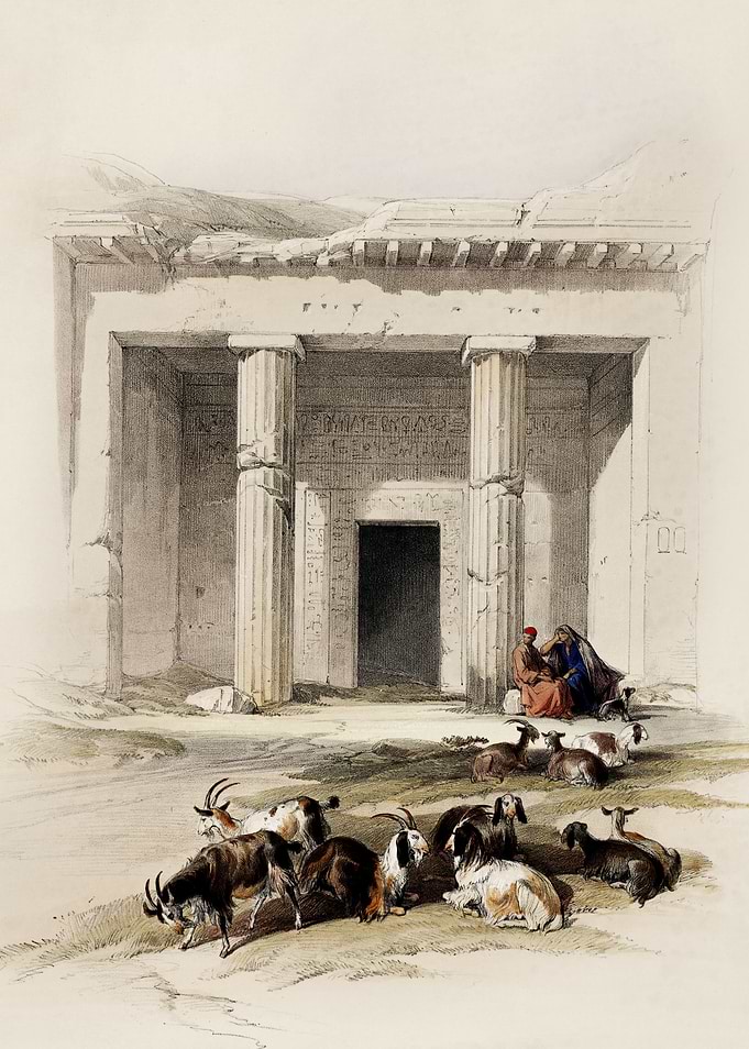 Caves of Beni Hasan 1849