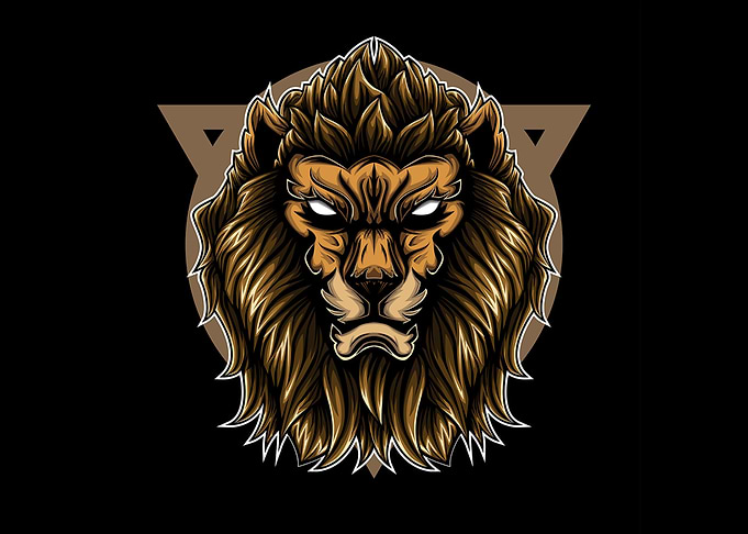 Lion Head Design