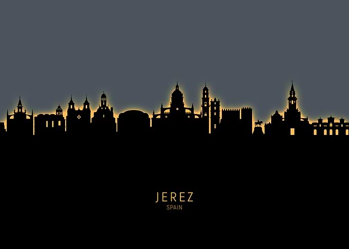 Jerez Spain Skyline
