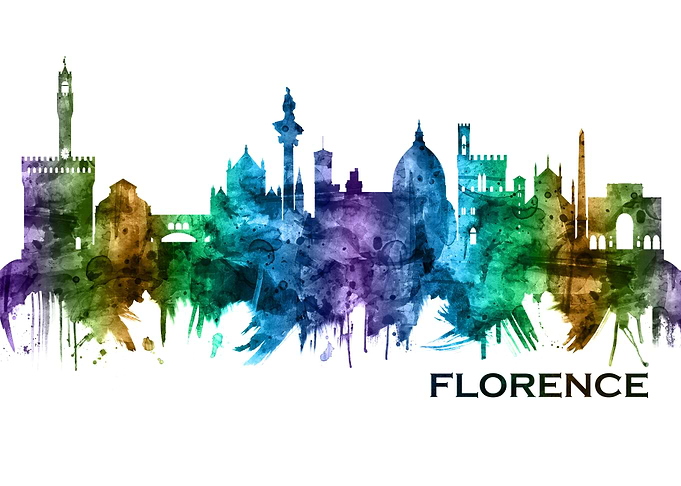 Florence Italy Skyline