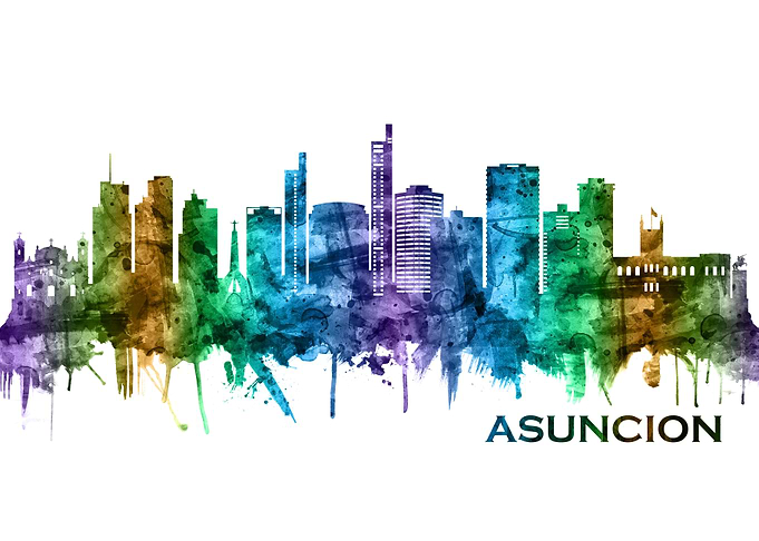 Asuncion Paraguay Skyline