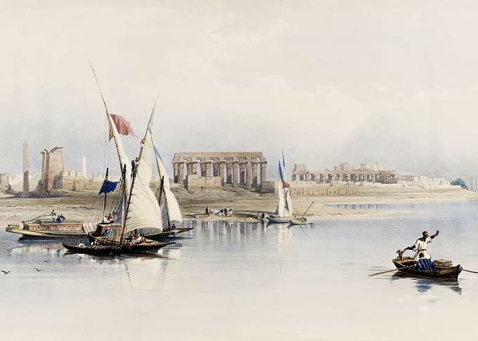 The Ruins of Luxor 1849