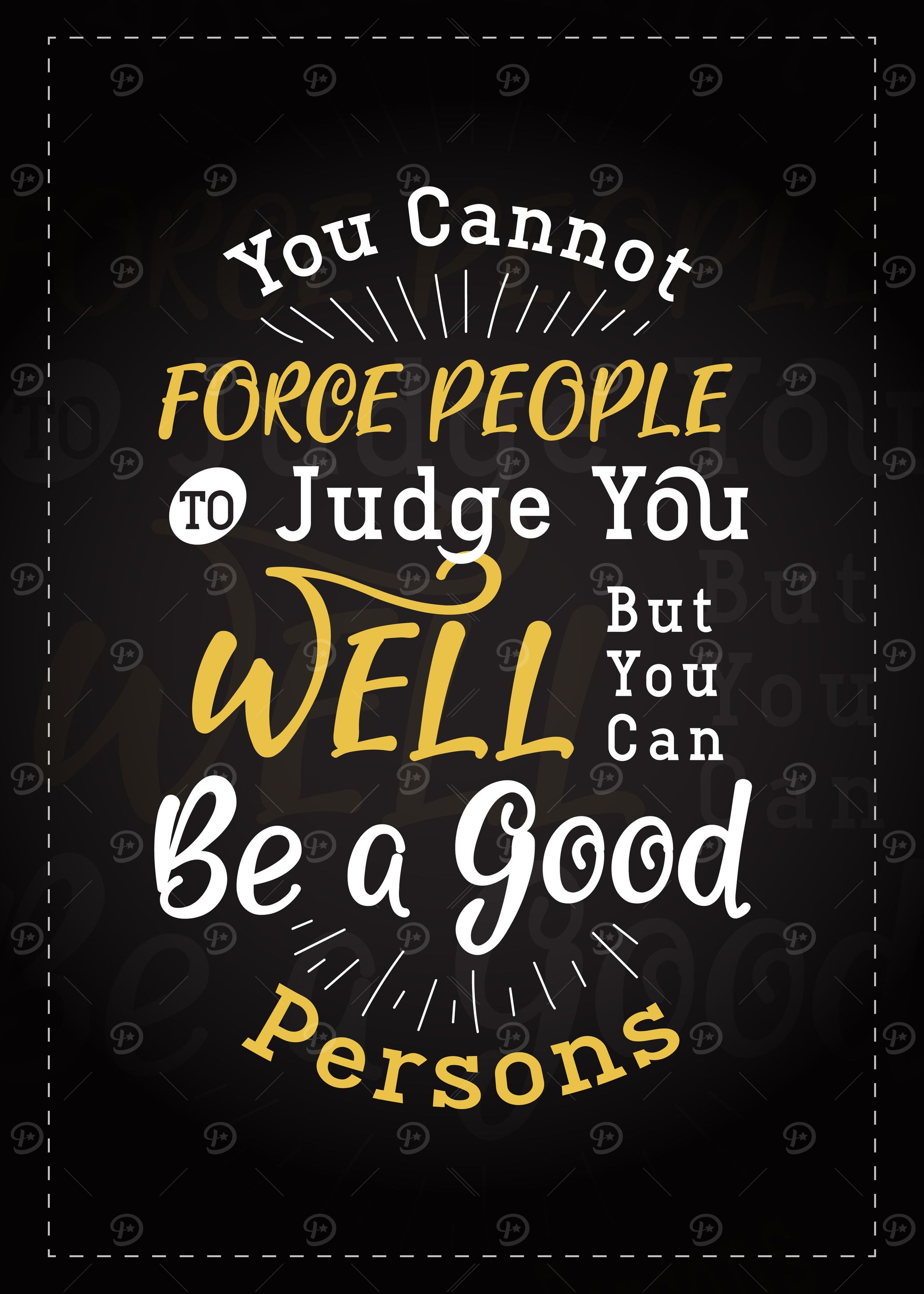 Be a Good Person