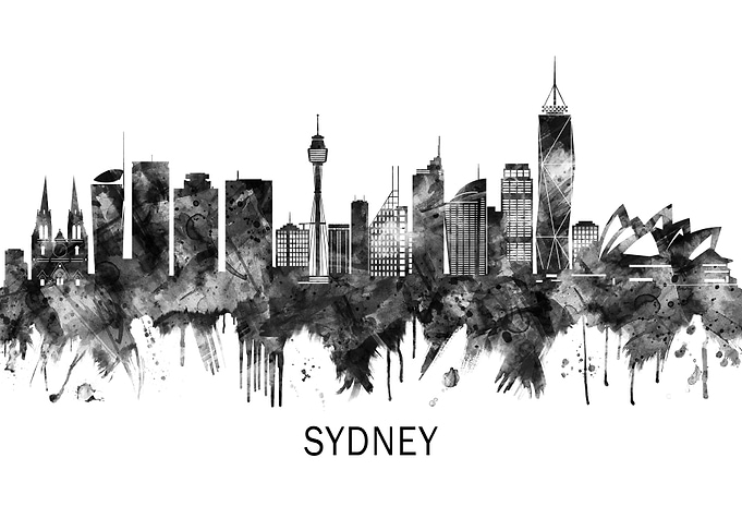 Sydney Australia Skyline