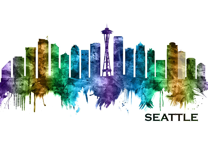 Seattle Washington Skyline