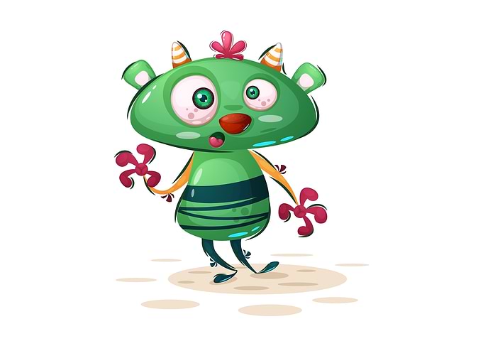 Crazy monster