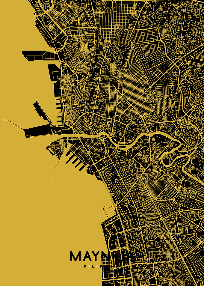 Maynila map gold