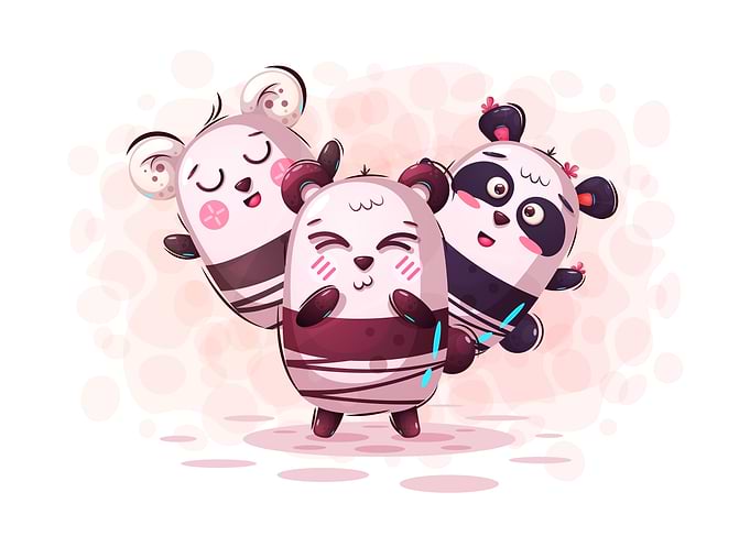 Sweet panda