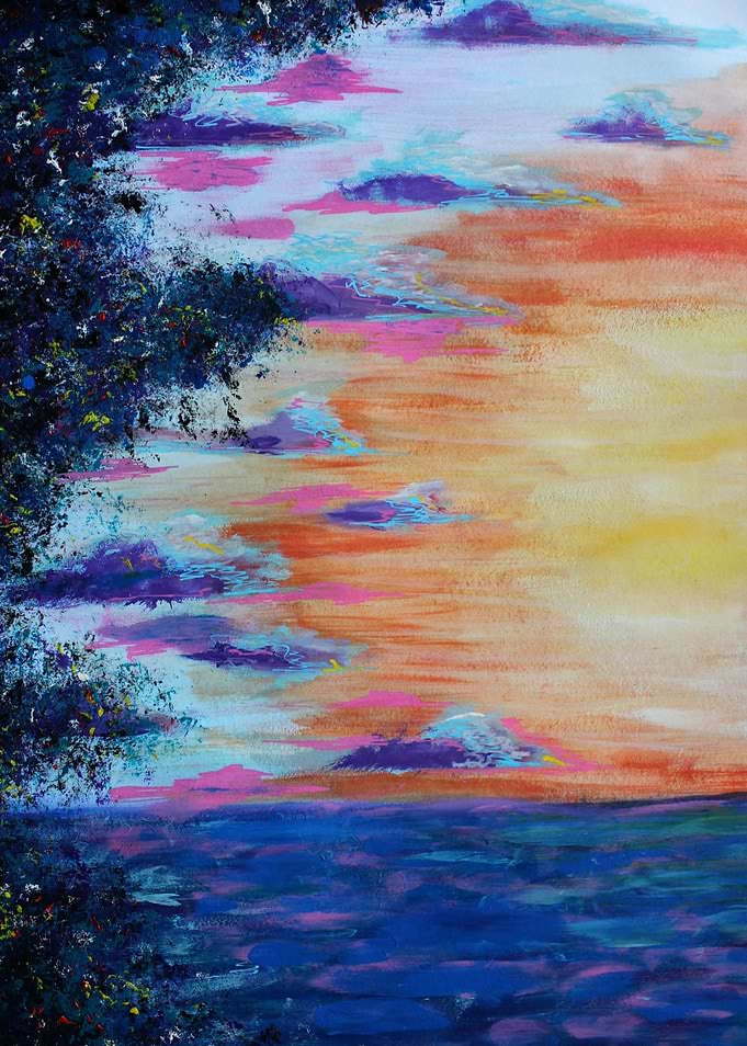Cosmic sunset