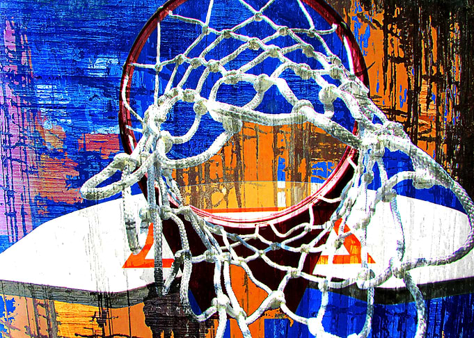 Basketball art print 119