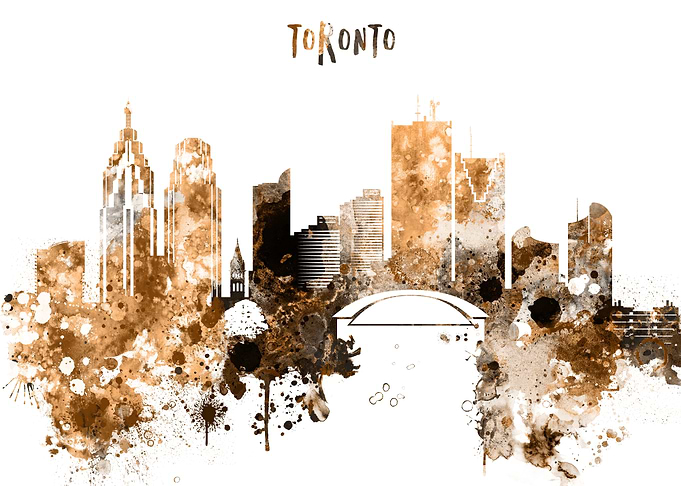 Toronto Canada Skyline