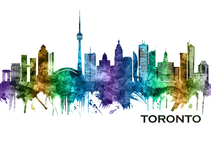 Toronto Canada Skyline
