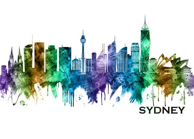 Sydney Australia Skyline