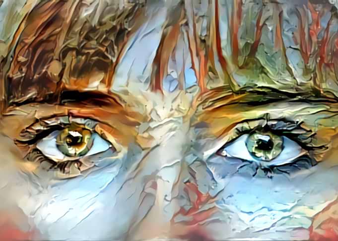 in her eyes