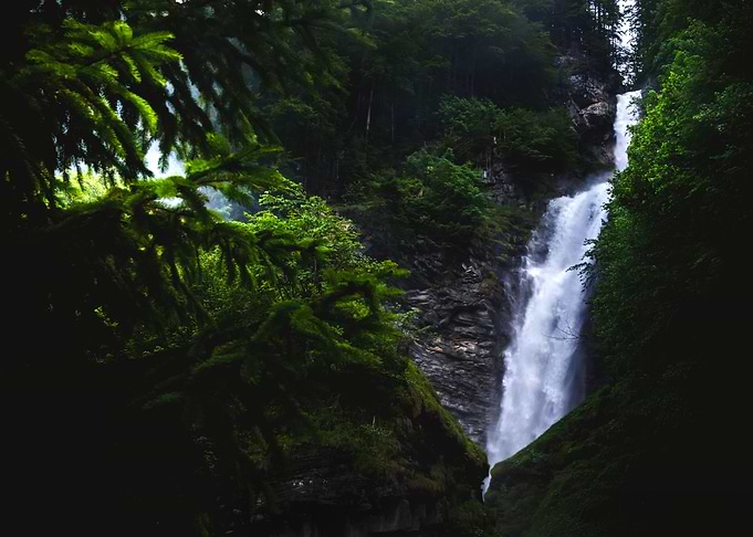 Waterfalls of Switzerland