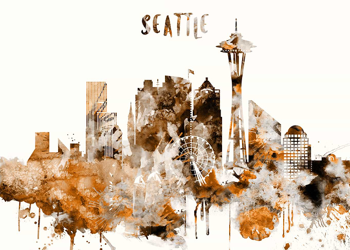 Seattle WA Skyline