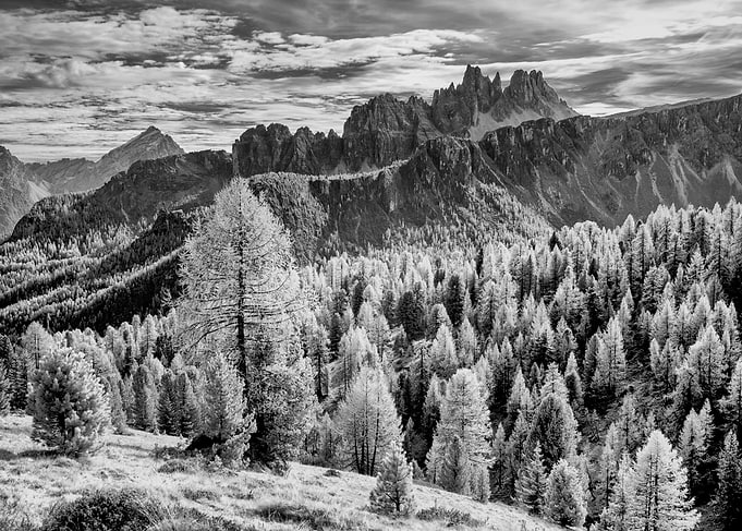 Five Peaks range