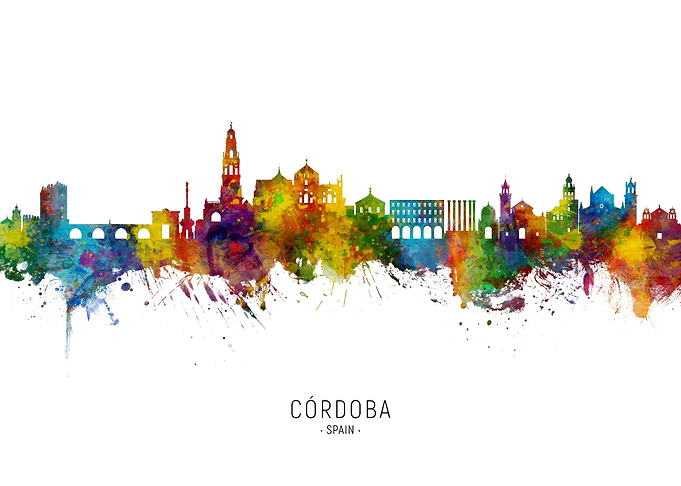 Cordoba Spain Skyline