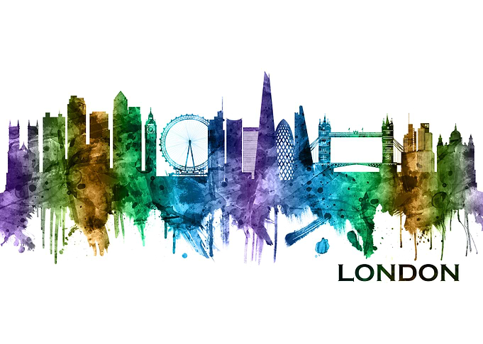 London England Skyline