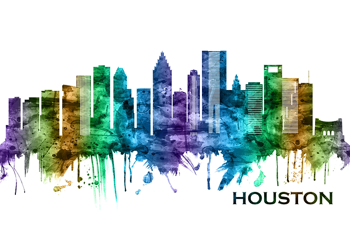 Houston Texas Skyline