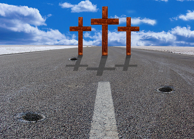 three crosses