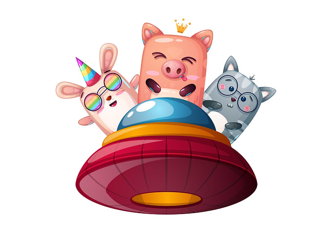 Ufo travel friends