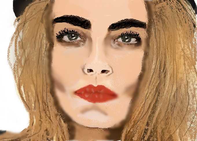 Cara De la Vigne artwork