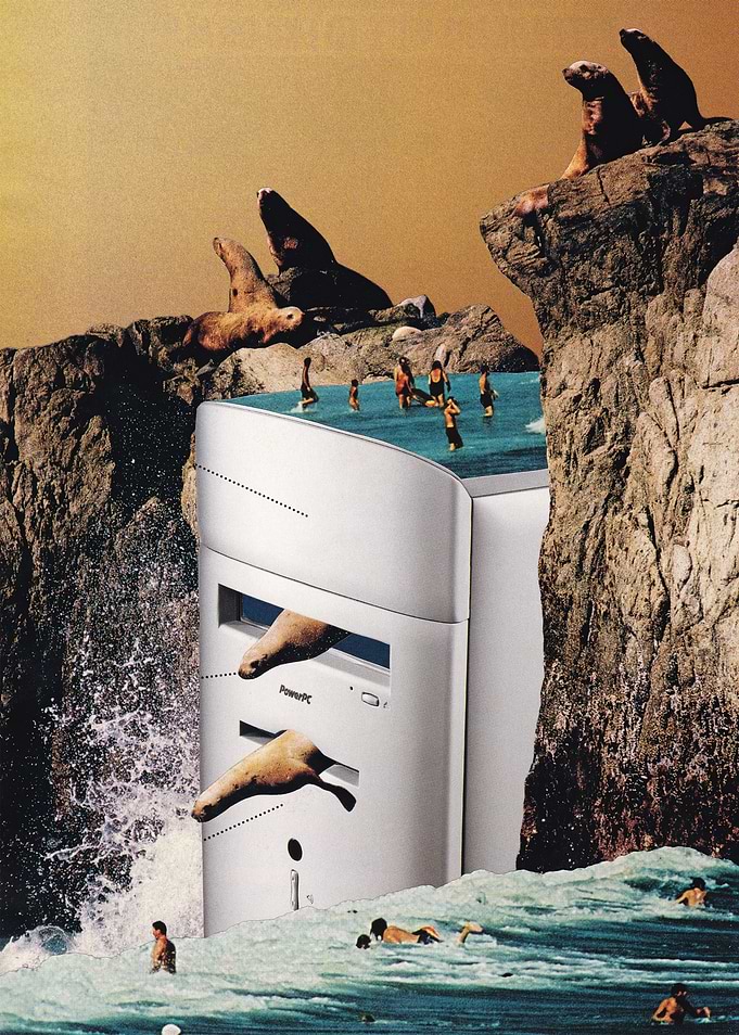 Computer Virus [collage]