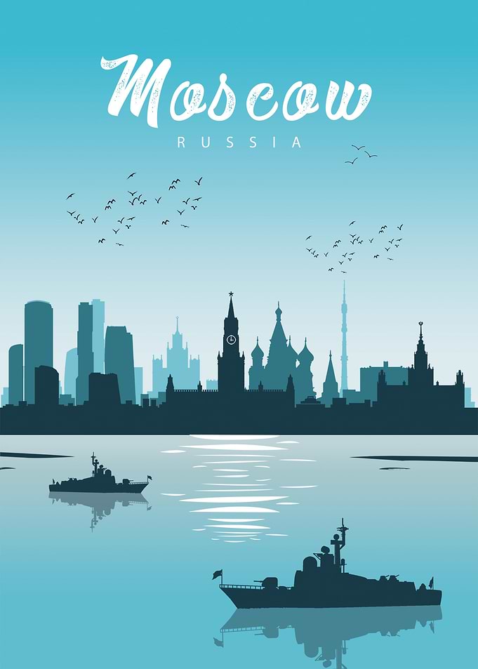 Moscow skyline
