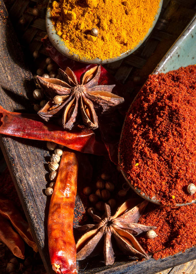 star anise and spices