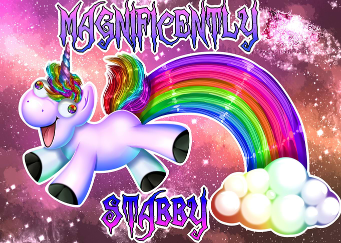 Crazy Stabby Unicorn