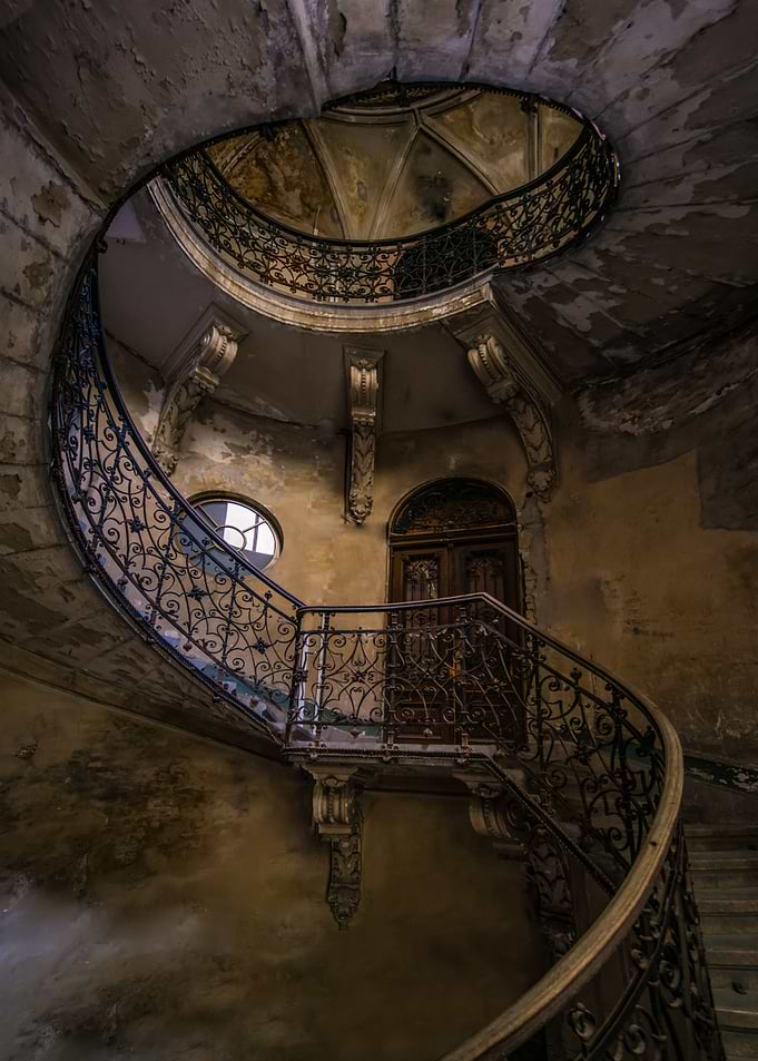 Abandoned staircase