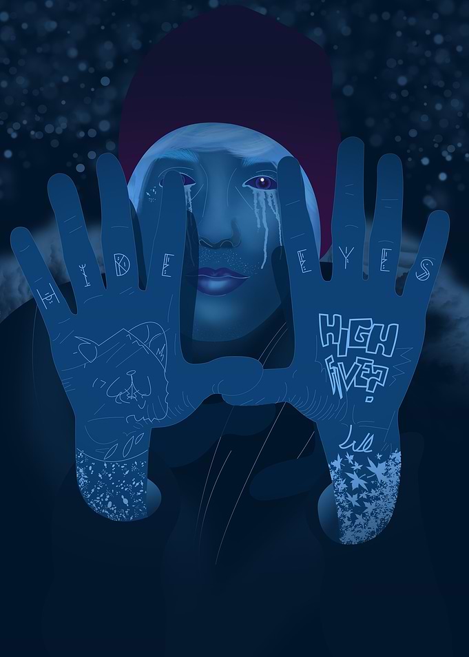 Oliver Sykes Hide Eyes