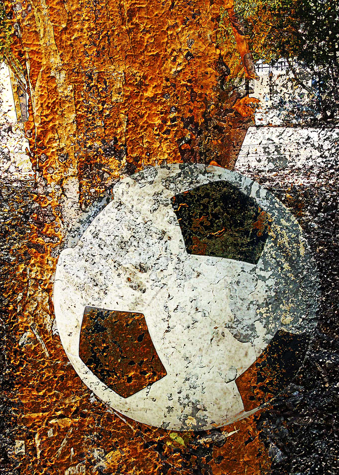 Soccer art ball 3